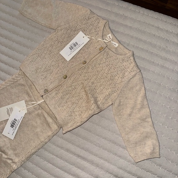 NWT- Cream Cashmere Matching Set - Picture 3 of 3